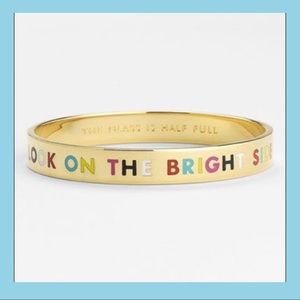 Kate Spade “Look on the Bright Side” bracelet